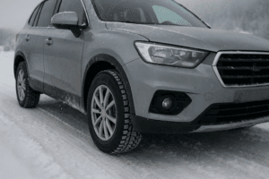 illustration af lov om vinterdæk